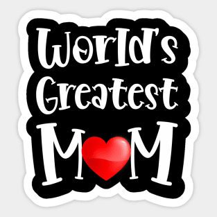 World's Greatest Mom Sticker